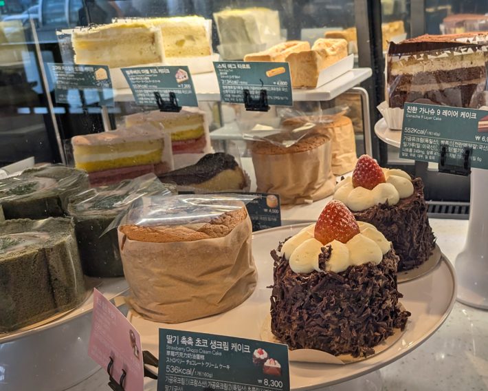 韓国　最新スイーツ