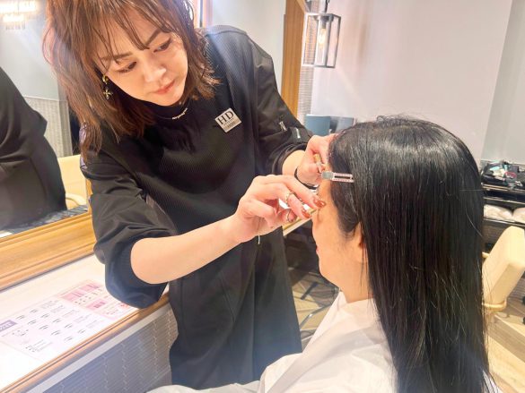 あっという間にカットが終了