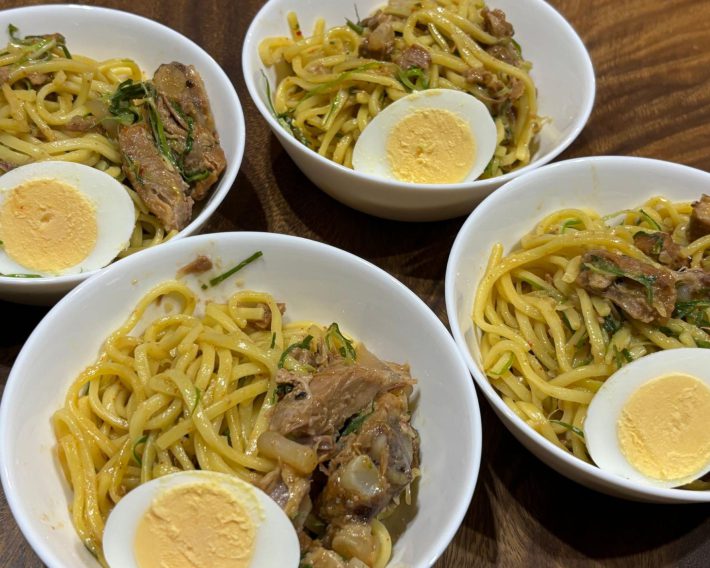 コストコ「塩とんこつまぜそば」