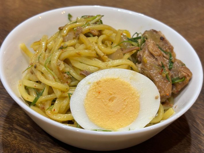 コストコ「塩とんこつまぜそば」