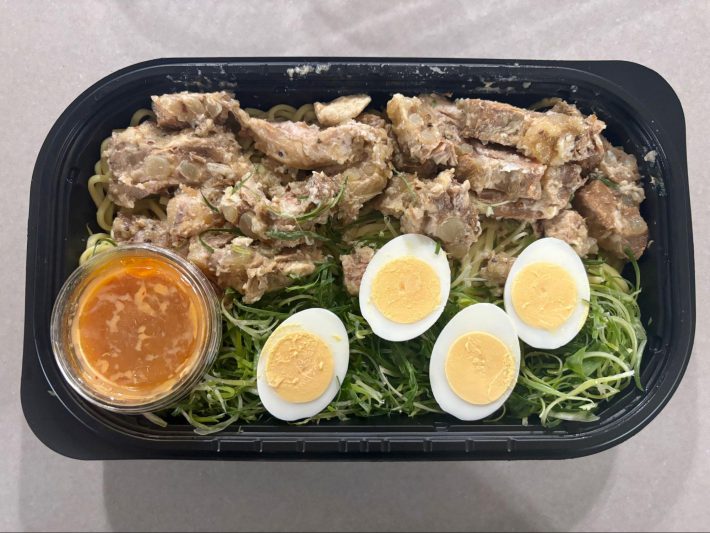 コストコ「塩とんこつまぜそば」