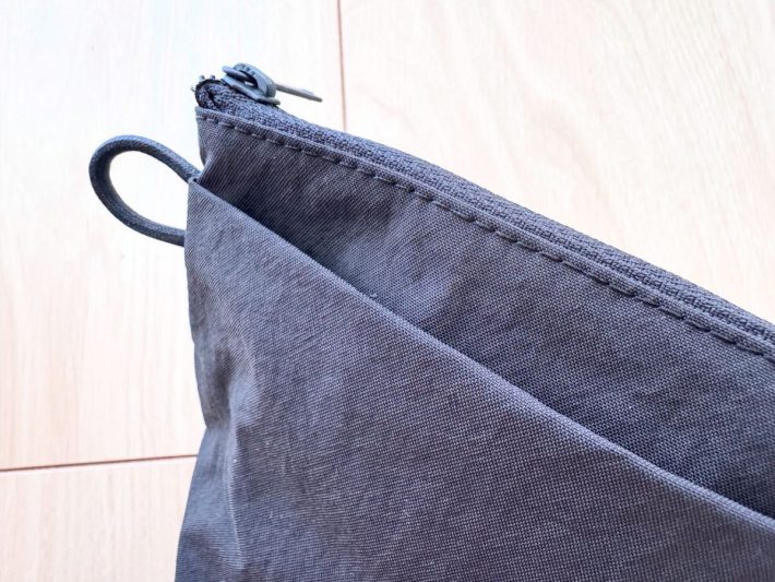 リンクルナイロン　マチ付きポーチ | 無印良品