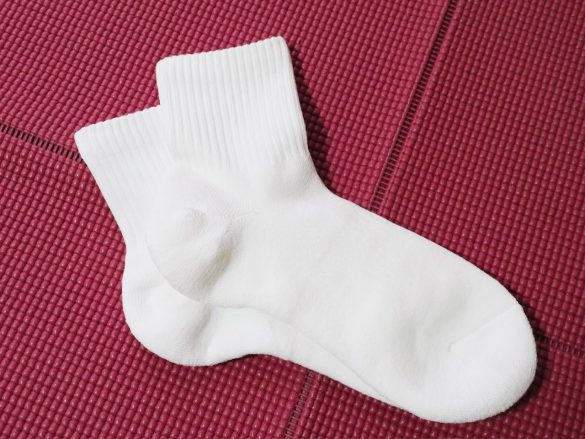 ユニクロ　「ソックス/3足組/リブパイル」