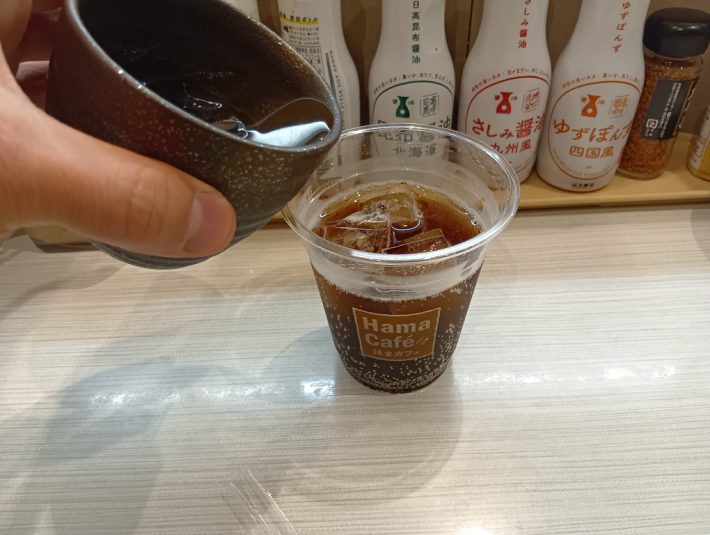 コークハイ作成中