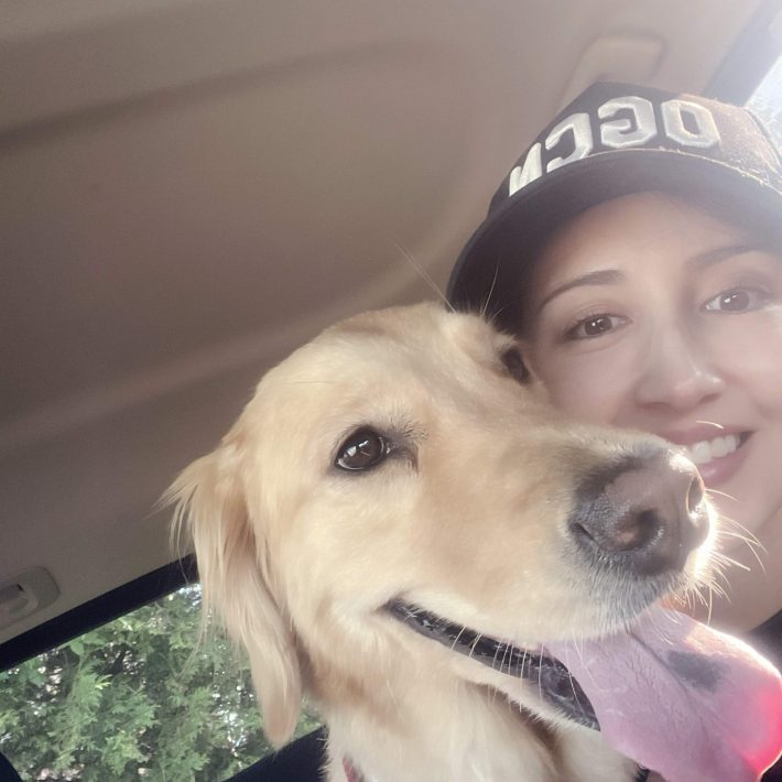 愛犬リリーと私