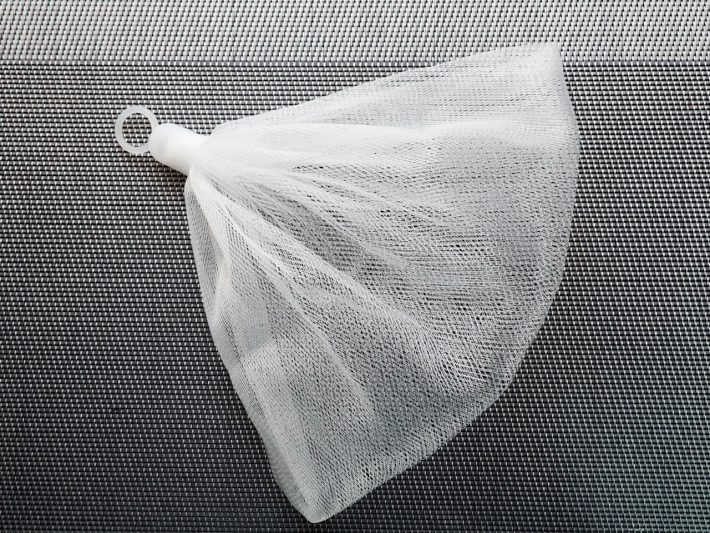 無印良品　「洗顔用泡立てネット」99円/税込