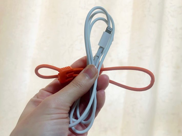 無印の人気商品「ロック付き結束ゴムバンド」