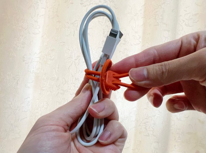 無印の人気商品「ロック付き結束ゴムバンド」