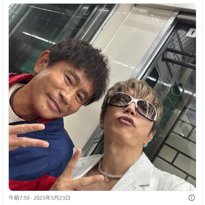 画像：GACKTの秘書【公式】Xより