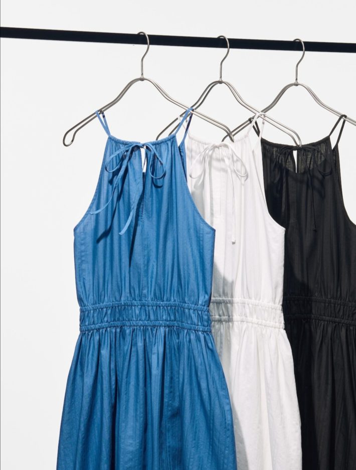 ホルターネックワンピース/ノースリーブ