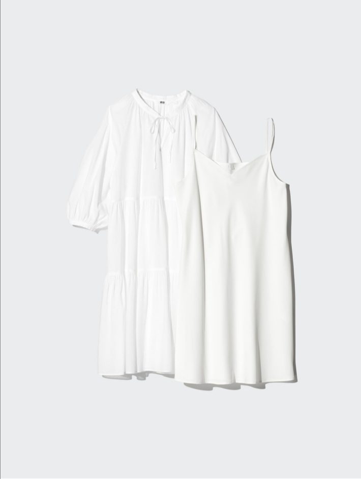 ティアードミニワンピース/7分袖