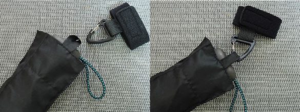 「リュックにプラス ベルトカラビナ」