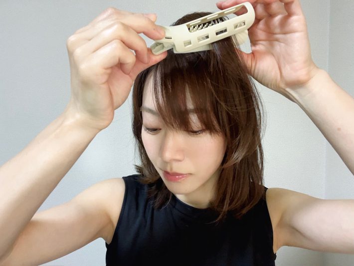 ボリュームアップヘアクリップ