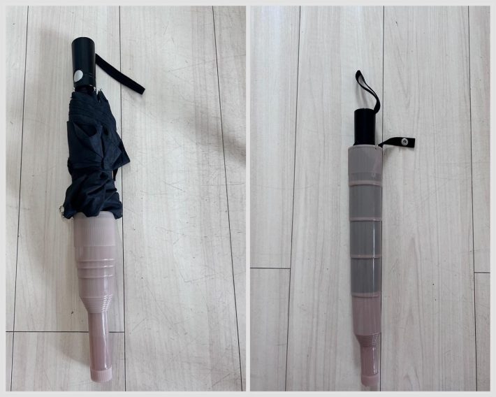 濡れた傘を入れる伸縮傘ケース