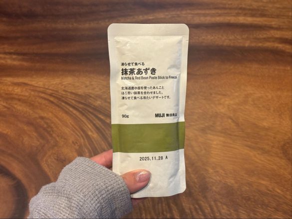 無印良品　凍らせて食べる抹茶あずき