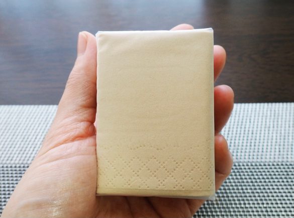 無印良品「竹100％携帯用ペーパーナプキン」