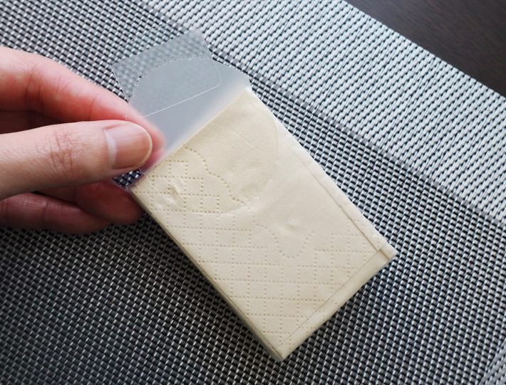 無印良品「竹100％携帯用ペーパーナプキン」