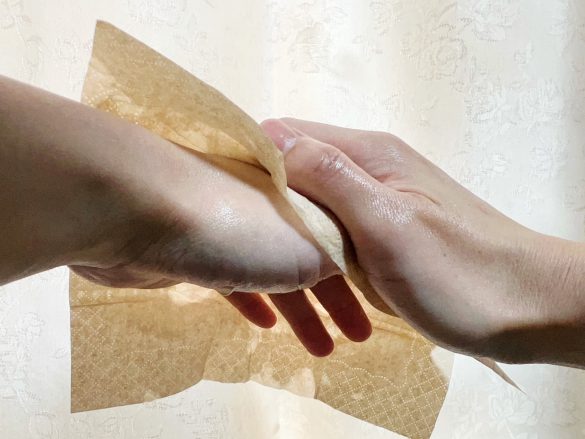 無印良品「竹100％携帯用ペーパーナプキン」