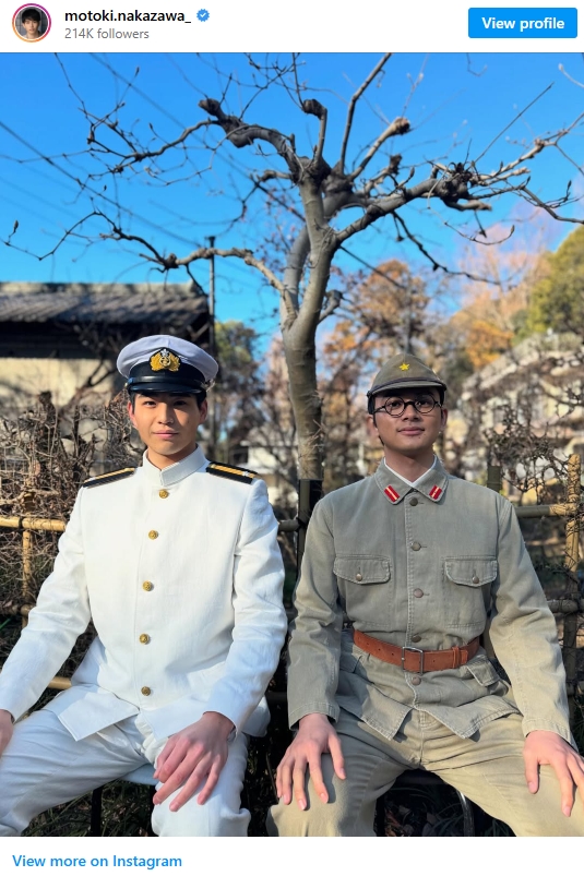 画像：中沢元紀 Instagramより