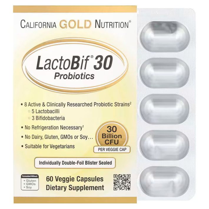 California Gold Nutrition, LactoBif