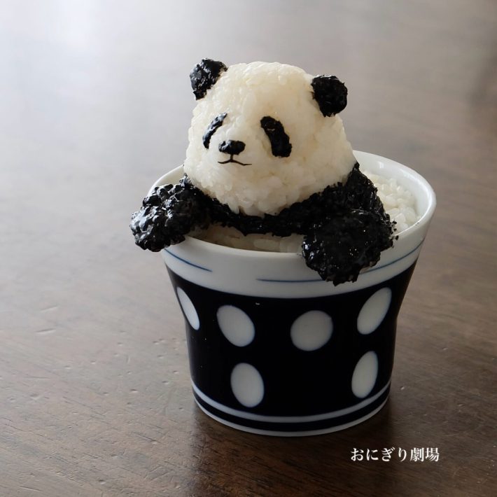 パンダおにぎり