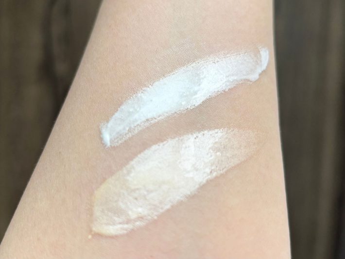 パールやラメの存在感が強い化粧下地