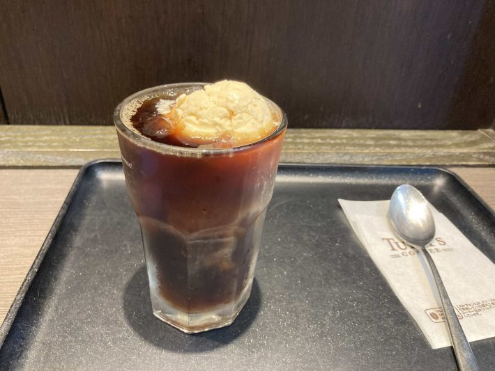 タリーズのコーヒーフロート