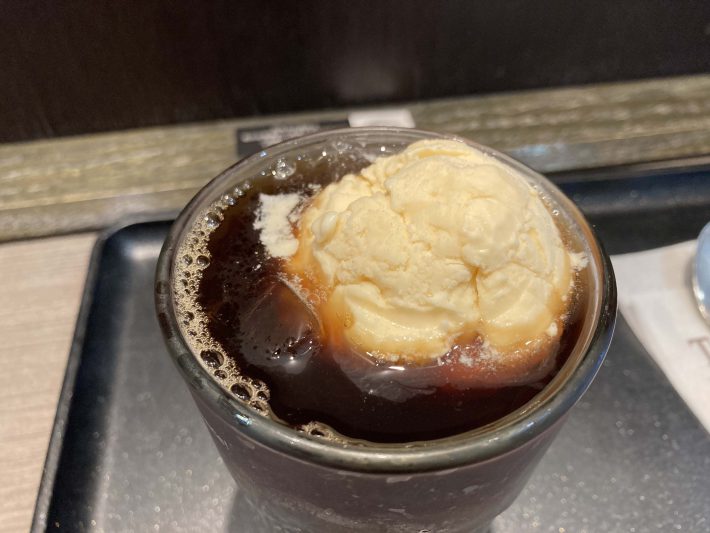 タリーズのコーヒーフロート