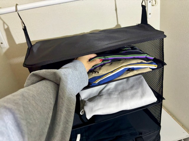 TABITORA　吊り下げ収納バッグ　XL