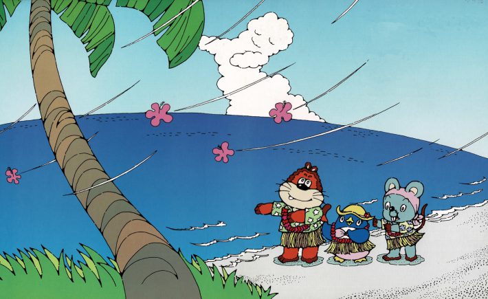 岡部久義氏による原画『キラキラ夏』　©jpp/NEP