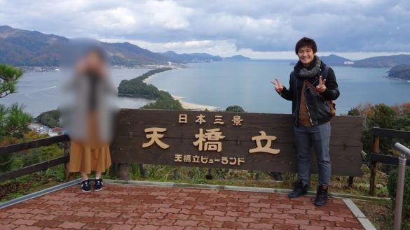 奥さんと高橋さん（写真は高橋さん提供）