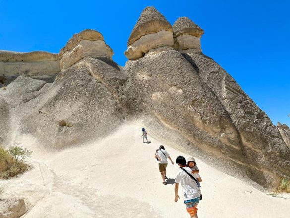 トルコ　カッパドキアにて