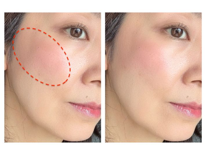 40代にぴったりのチーク