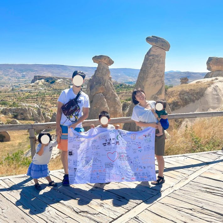 トルコ　カッパドキアにて