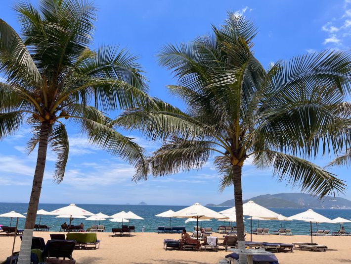 家族4人で行ったクルーズ旅にて