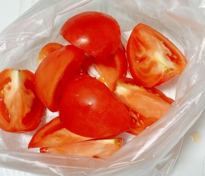 トマトの腸活やみつき甘酢漬け・作り方1