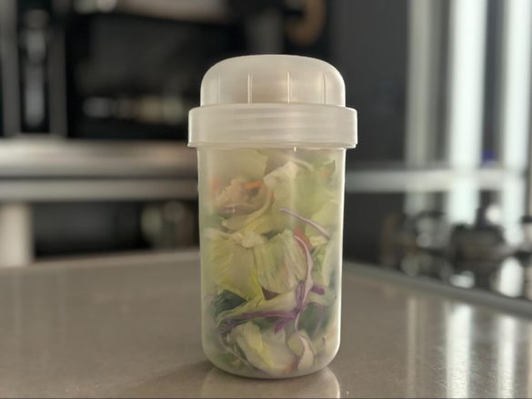 「トッピングカップ付きランチカプセル」