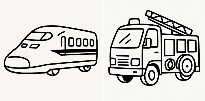 ChatGPTが作ってくれたぬり絵