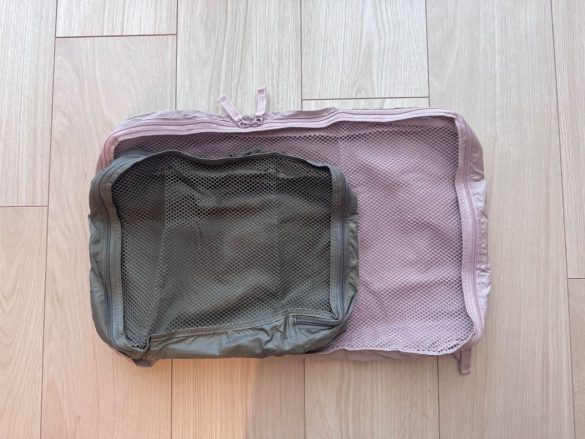 無印良品「ポリエステルたためる仕分けケース ダブルタイプ」