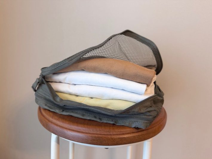 無印良品「ポリエステルたためる仕分けケース ダブルタイプ」