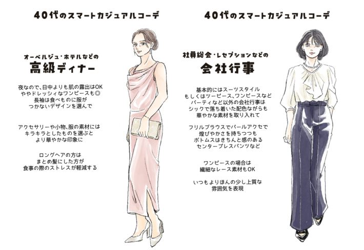 40代のスマートカジュアル