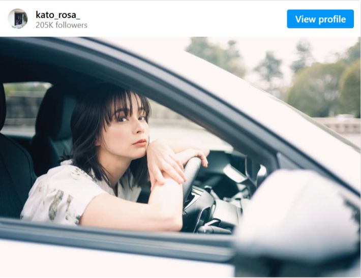 画像：加藤ローサInstagramより