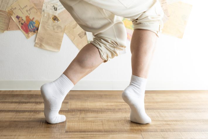 屋代さんのふくらはぎ