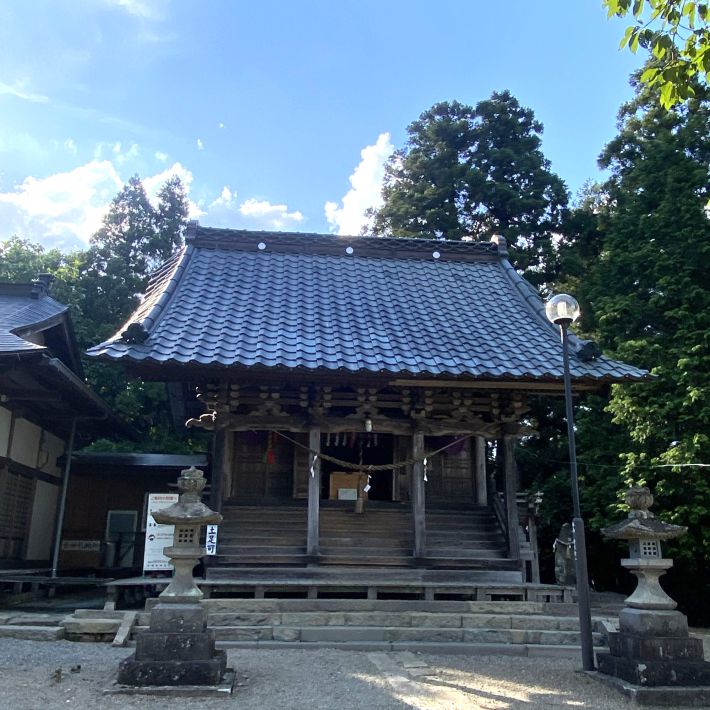 狩野英孝さんの実家、櫻田山神社（筆者撮影）