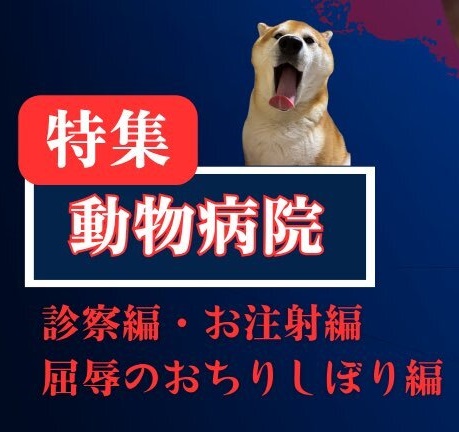 口をあんぐり開けて恐怖におののく（？）豆次郎くん