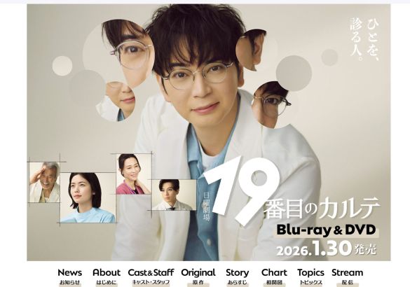 （画像： 日曜劇場『19番目のカルテ』TBS公式サイトより）
