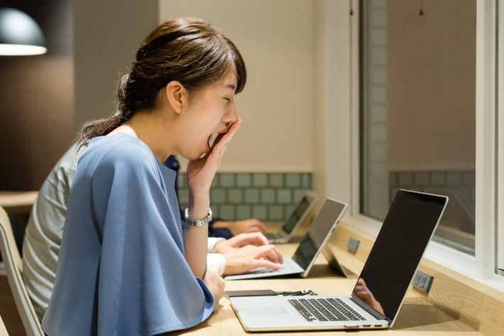 仕事中の眠気