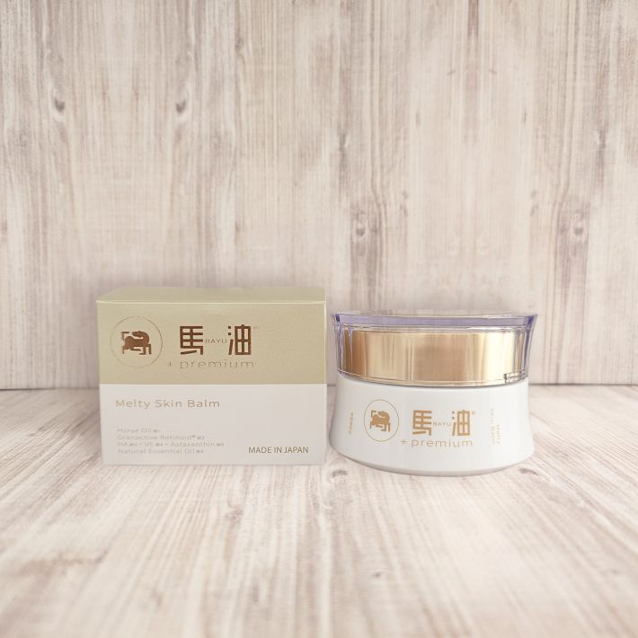 馬油+premiumメルティスキンバーム