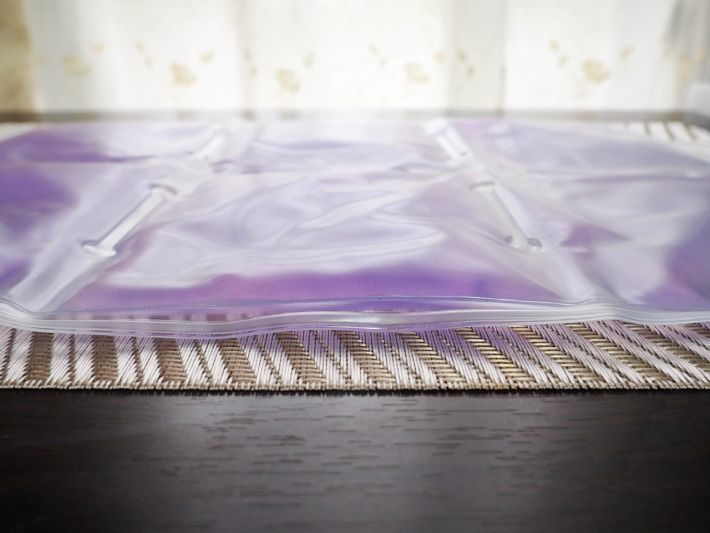 保冷剤マット　パープル５