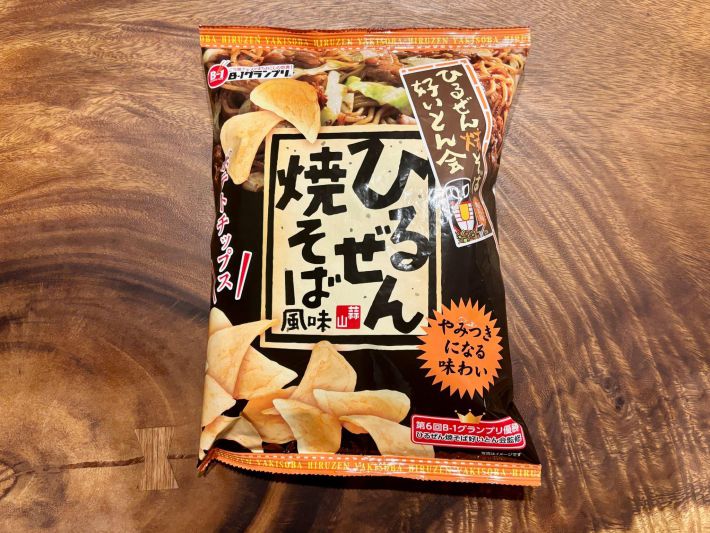 ひるぜん焼きそば風味ポテトチップス